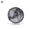 Nylon Fishing Nets Head Fishing Tackle Collapsible Detachable Handle Rhombus Mesh Hole Depth Folding Dip Net Durable Dip Net