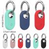 Silicone Shockproof Protective Case With Metal Keychain Carabiner For Samsung Galaxy Smart Tag 2 Tracker