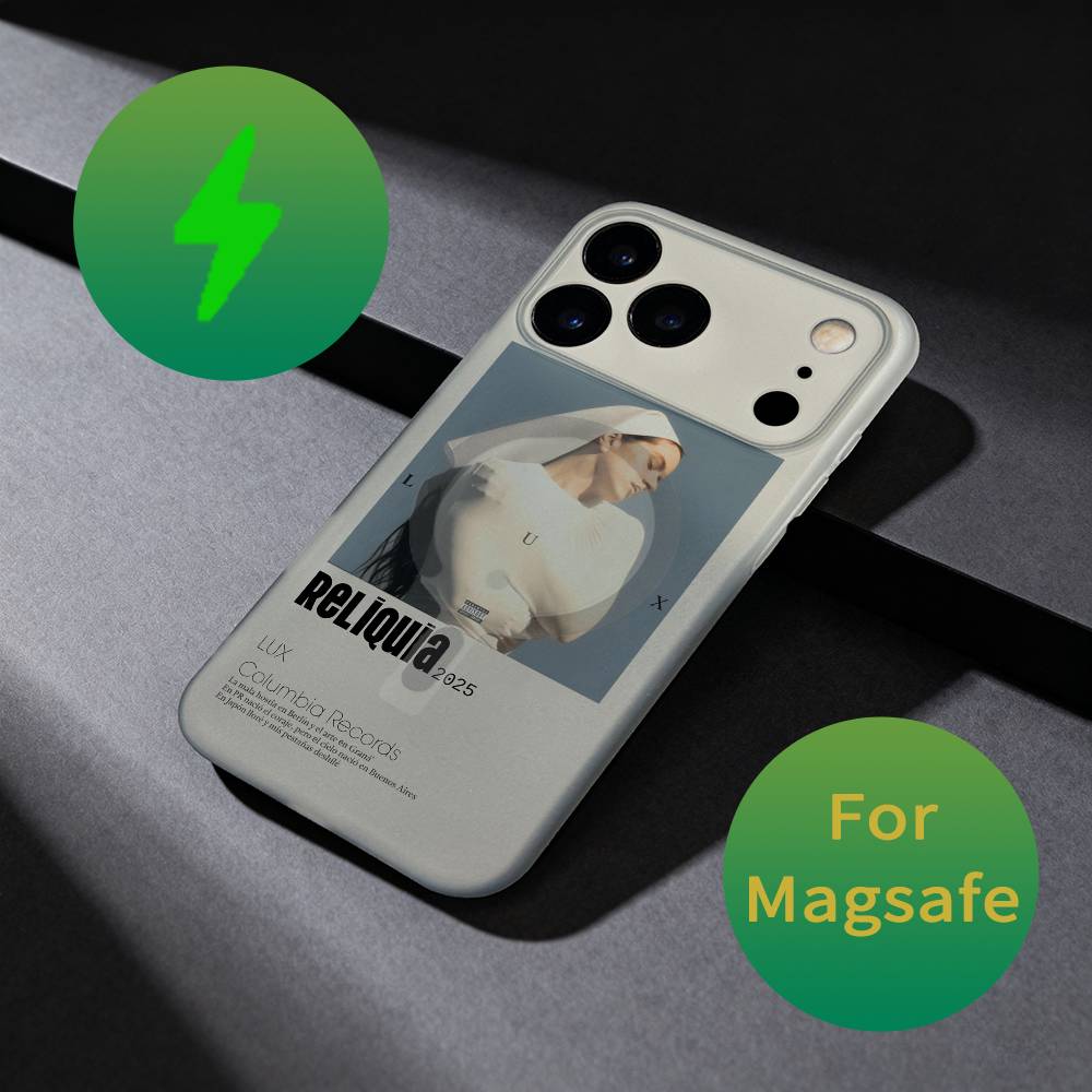 Spanish R-Rosalia RUX Phone Case For iPhone 17,16,15,14,13,12,X,XS,Pro,Max,Plus,E,Air,Mini with Magsafe Magnetic Slim Frosted