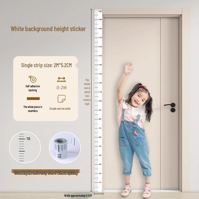 

Waterproof Children s Height Measurement Wall Sticker - Living Room Ruler
