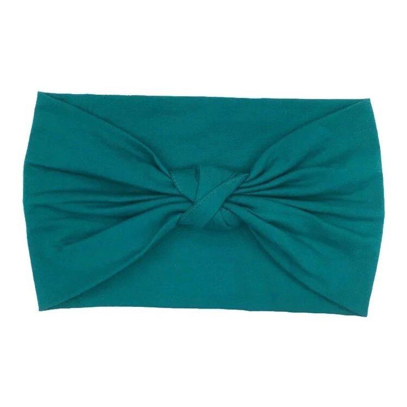 

Fashion Minimalist Cotton Fitness Yoga Temperament Hair Band Jade Green