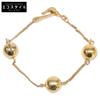 98P Logo Ball Bracelet goldUsed
