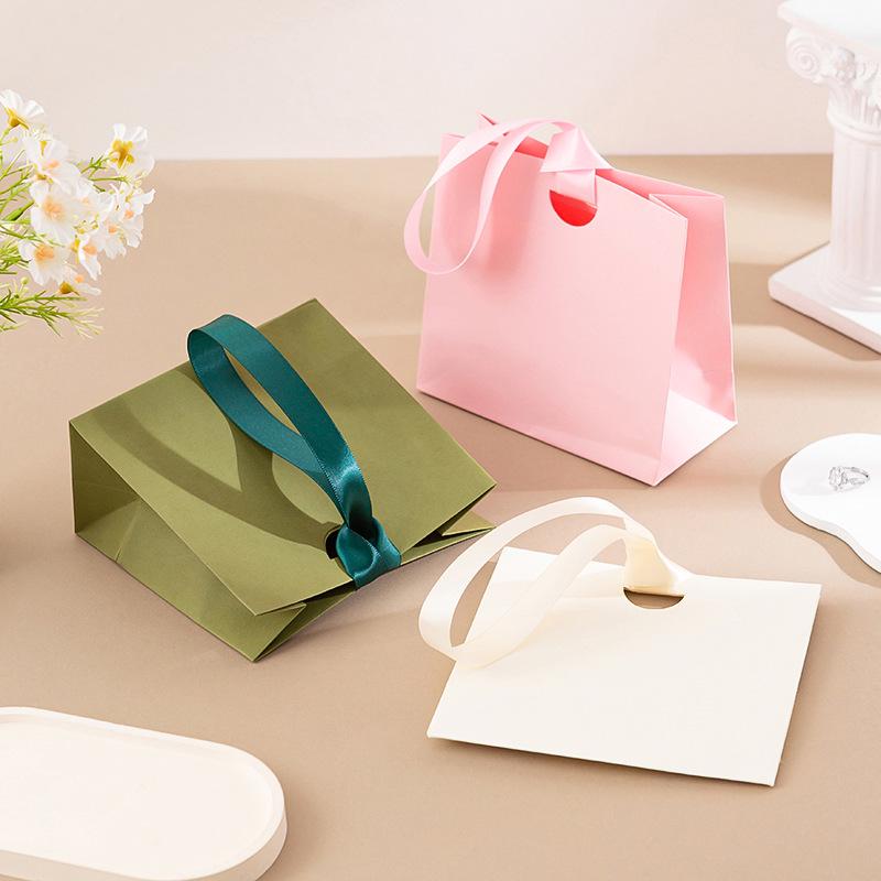Custom Logo High-End Jewelry and Cosmetic Gift Tote Bag