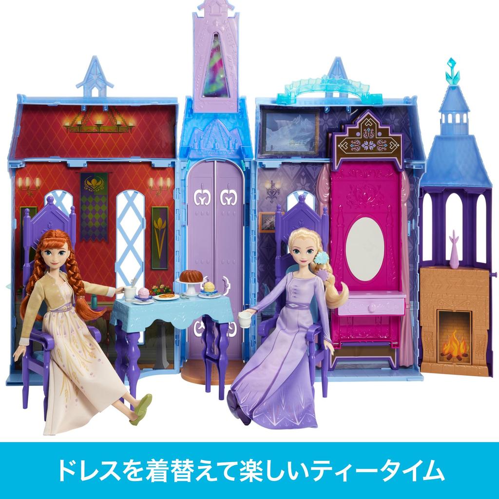 Mattel Ledové království - Oblékněte si a hrajte si na Annu a Arendelle - Bílá figurka Olafa s převlékáním pro věk 3 let a starší - Modrá HYH09 (Disney Frozen) hrát si! Elsa, (3