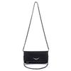 Leather Small Square Bag, Fashionable Versatile Wing Underarm Shoulder Oblique Span Bag