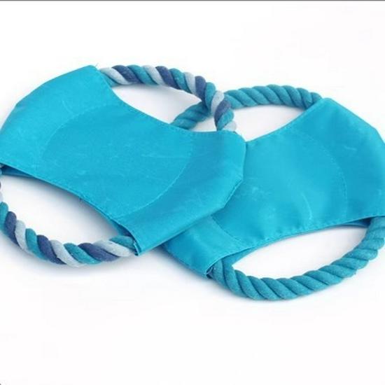 Dog Frisbee: Durable Bite-Resistant Flying Disc Toy for Training, Teething, and Interactive Play to Relieve Boredom