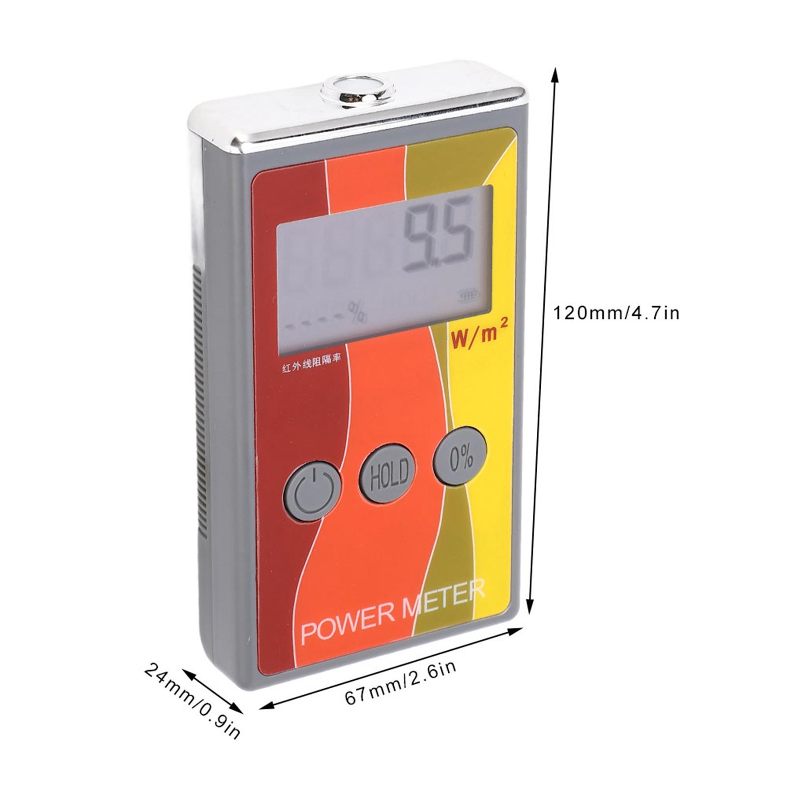 

LS122 Handheld IR Power Meter Infrared Radiation Luminance IR Rejection Detector помаранчевий
