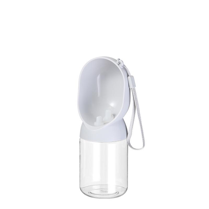 

Portable Pet Drinking Cup - Perfect for Dogs To Carry When Going Out. Leak-proof Water Dispenser for Easy Feeding. High-quality Design, Lightweight. [gray] water feeding 350ml
