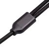 Dual 6.35mm Male To 3.5mm Female Cord 3.5mm To Dual 1/4 Audio Splitters Cable
