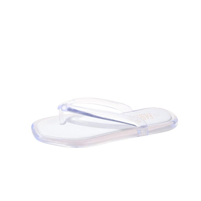 Women's Outdoor Crystal Flip-Flops: Non-Slip Thong Sandals for Summer 2024