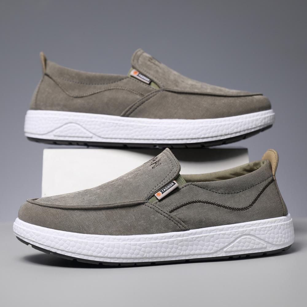 Men's spring new board shoes are fashionable, casual and comfortable, breathable sports, low-top outdoor walking, travel, running shoes