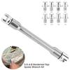 Motorcycle For Most Motorbike Tire Repair Wrench CNC Handle Spoke Wrench Spanner Set 5.0-6.8 Length 93Mm/3.7In