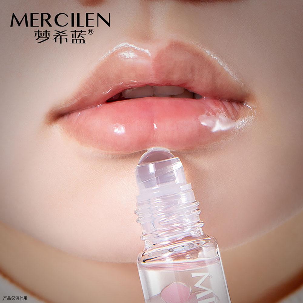 Deep Moisturizing Light Line Double Lip Care Essence Oil Anti Wrinkle Firming Lip Balm Plump Lipstick Korean Makeup Cosmetics
