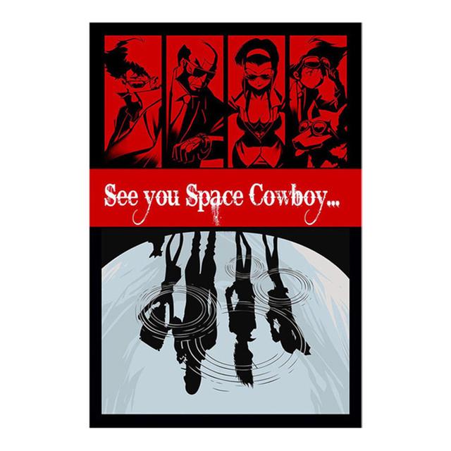 Japan Anime Posters Vintage Cowboy Creativity Posters Canvas Paintings Posters and Prints Living Home BedRoom Bar Artwork Decor No Frame