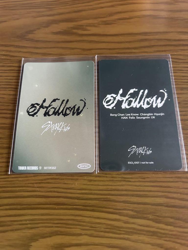 [UŻYWANY] Stray Kids Hollow Edycja Regularna + Bonus Tower Records Bang Chan