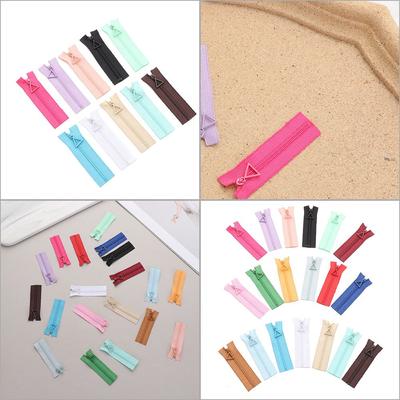 Hlava 20 barev Oblečení pro panenky Zipy Mini zip Ruční šití Scrapbooking Aplikace na oděvy