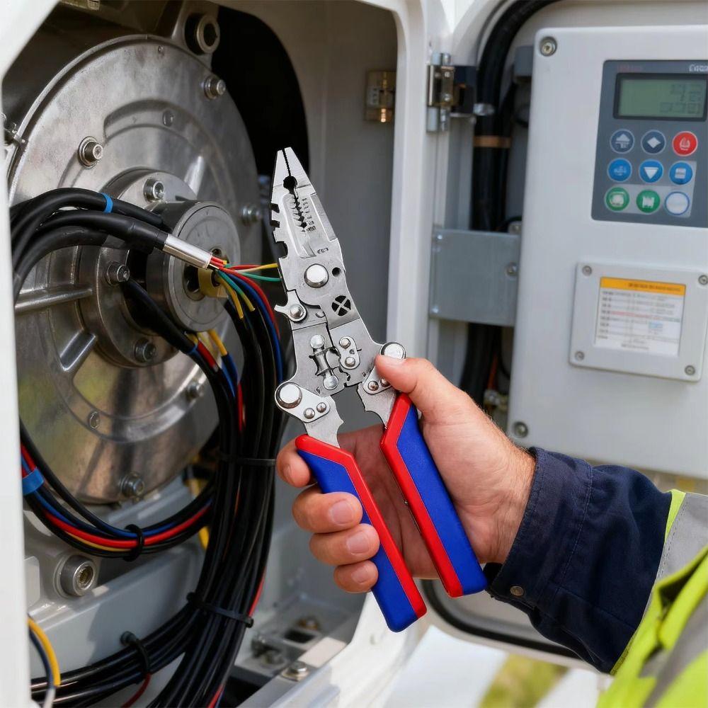 Foldable Wire Stripper 16-IN-1 Wire Stripping Pliers Portable Electrician Pliers Electrician Tools