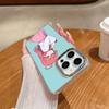 Pink S-Sakura M-Miko Phone Case For Iphone 17 16 15 14 13 12 11 Pro Max Xr Air Plus Silicone Cover Silver Hard Shell Cover