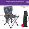 Portable Outdoor Metal Folding Moon Chair for Camping & Picnics
