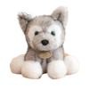 22CM Kawaii Çizgi Film Simülasyonu Anime Husky Peluş Küçük Süt Köpeği Hayvan Peluş Oyuncak Çocuklar İçin Alman Kurdu Köpek El Yapımı Bebek