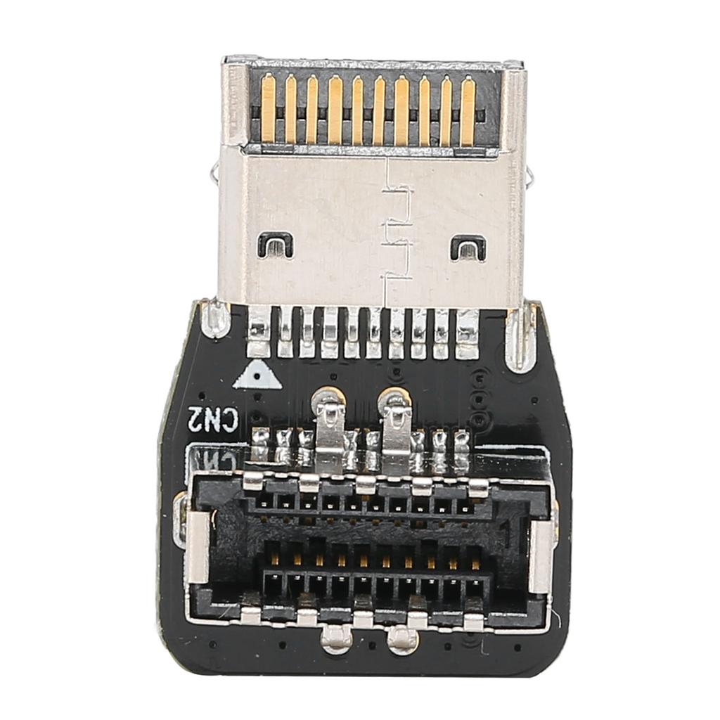 Front Panel Internal Connector Computer Motherboard USB3.1 10G TYPE E 90 Degree Angle Adapter(PH74 B (10354) )