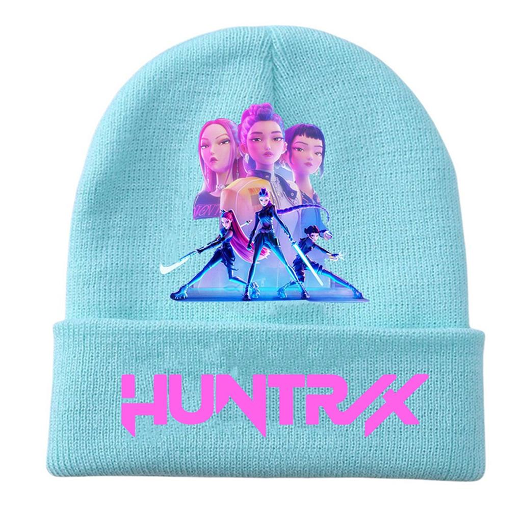 Fashion Printed Hat, Knitted Hat, Curled  Wool Hat, Hat, Outdoor Cold Hat
