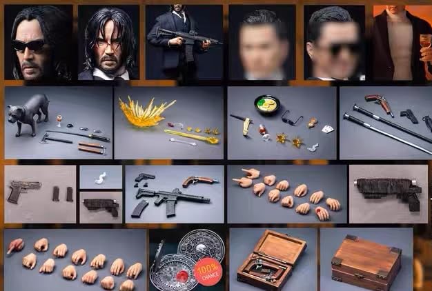 

scale action figure AT custom ultimate version duo Asian and Western male full set [TOYBARJAPAN] 1/12