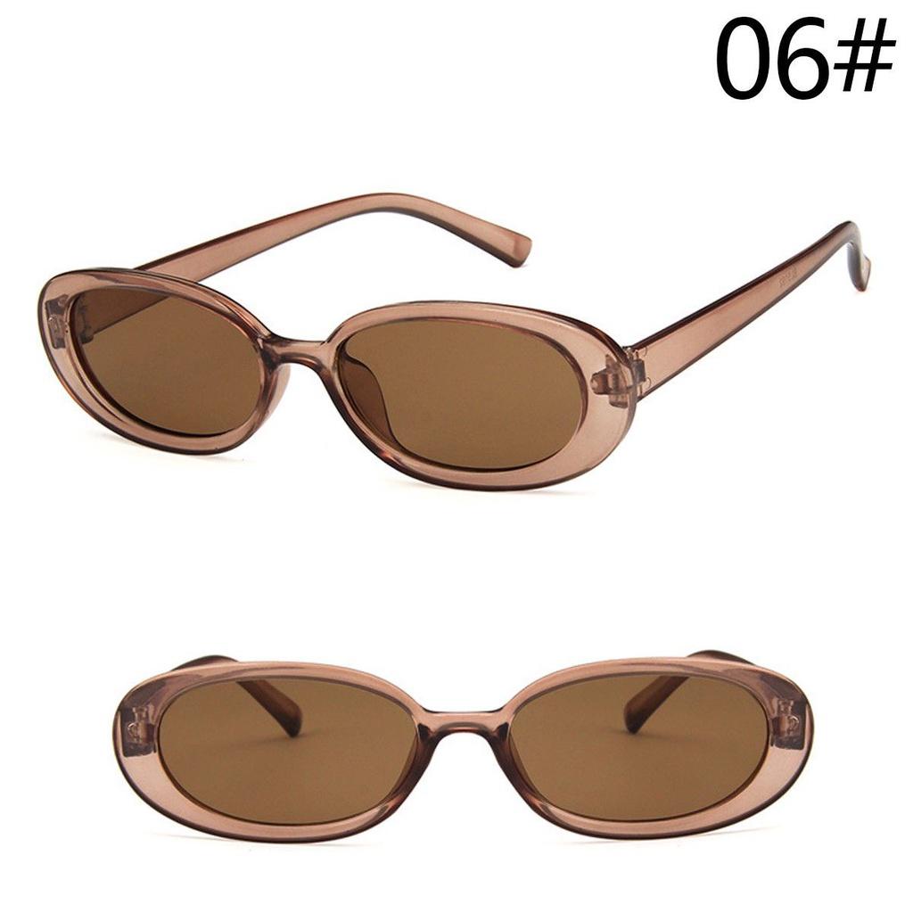 Fashion Women Oval Frame Sunglasses Small Glasses Ladies Retro Sun Glasses With Premium Quality Materials