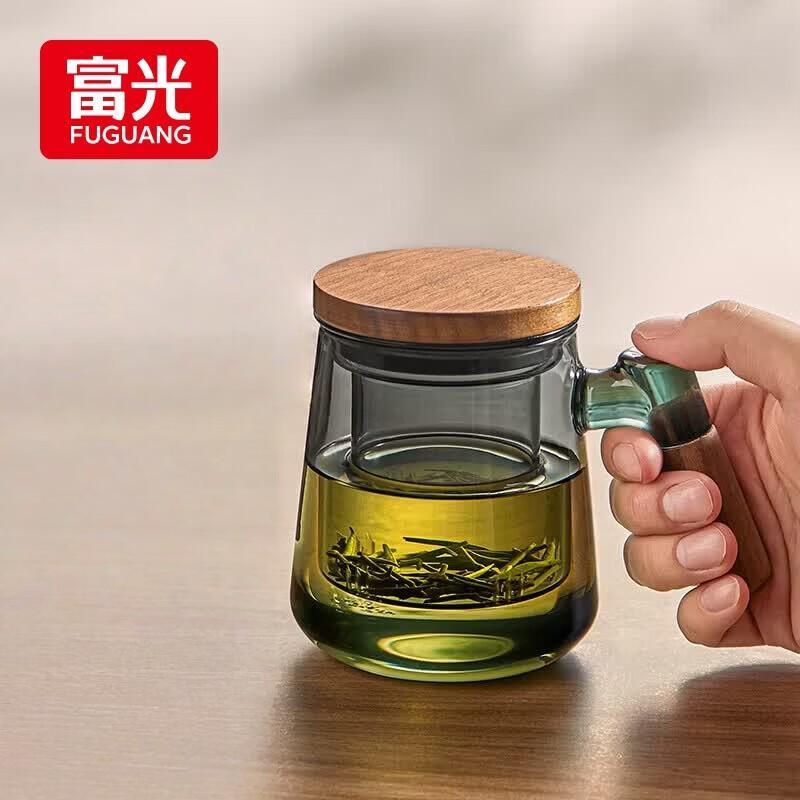 Fuguang Tea Infuser Glass Mug