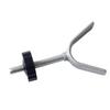 2 Pieces Y Shaped Spindle Rod Gate Banister Adapters for Pressure Mounted Baby Gates with Rubber Padded Ends