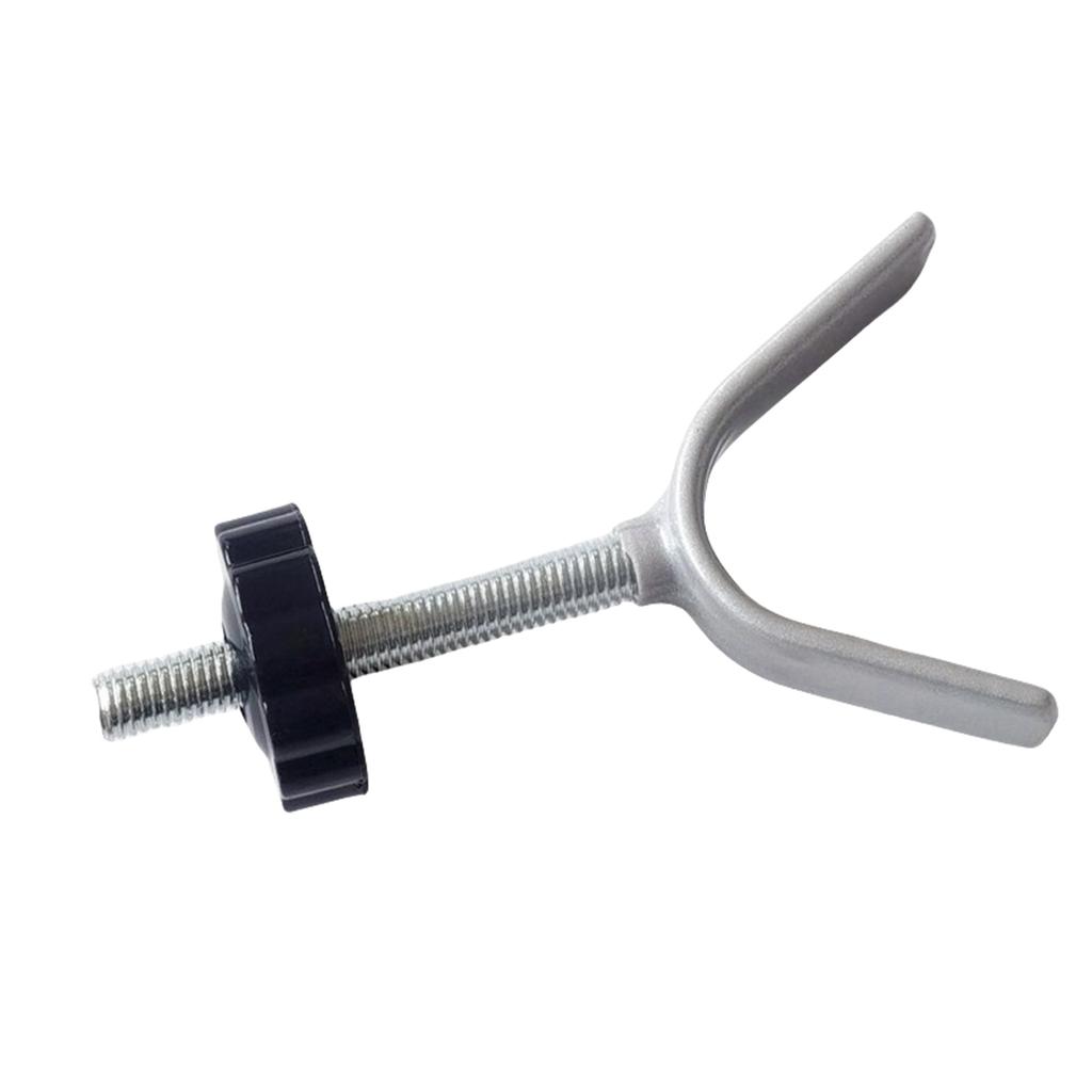 2 Pieces Y Shaped Spindle Rod Gate Banister Adapters for Pressure Mounted Baby Gates with Rubber Padded Ends