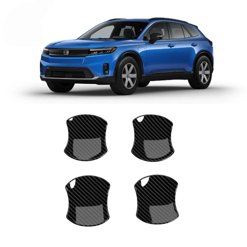 For Honda Prologue 2025 2026  ABS Carbon Fiber Exterior Door Handle Trim door Bowl cap Cover Decoration sticker accessories