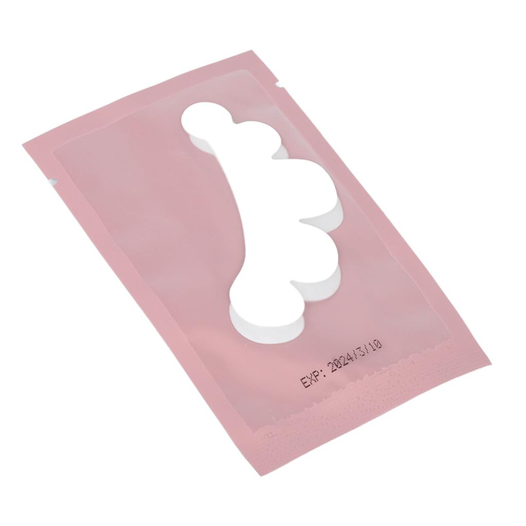 100 Pairs Grafted Eyelashes Isolation Pads Petal Shape Non Woven Eyeshadow Stickers