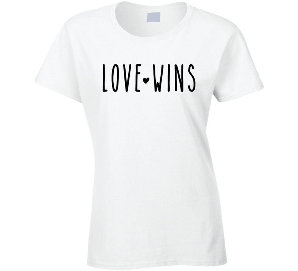 22651199 Love Wins T Shirt Mens Womens Tees Top L