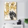 Scandinavian style, plant, gold, canvas, decorative painting, art, abstract printing, painting on the wall