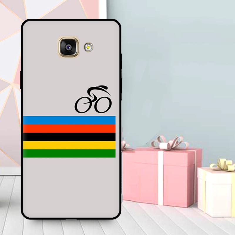 Bike Cycling Art Case For Samsung Galaxy A3 A5 2016 2017 A6 A7 A8 A9 2018 J1 J3 J4 J5 J6 Plus J7 J8 Cover