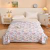 Cute Zoo Animals Print Quilt Bedspreads Children Adults Thin Comforter Summer Quilt Single Double Bed Air-Condition Bed Blanket