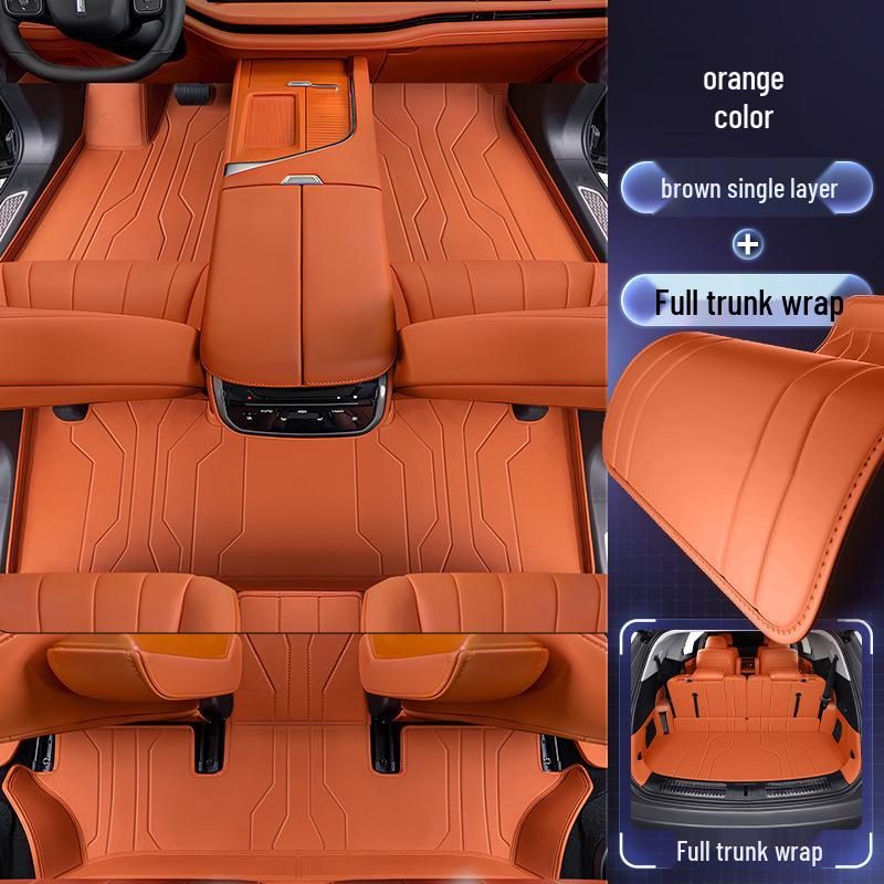 Wey Blue Mountain Full Coverage Floor Mats for 2025 Six-Seater Model - Car Interior Accessories