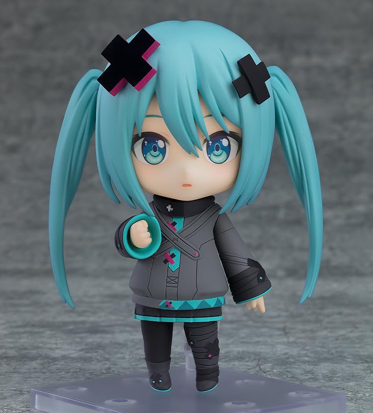 GOOD SMILE COMPANY Nendoroid Hatsune Miku from Project The Broken World and Miku Who Sing of Closed Windows plastic painted action figure SEKAI Can't