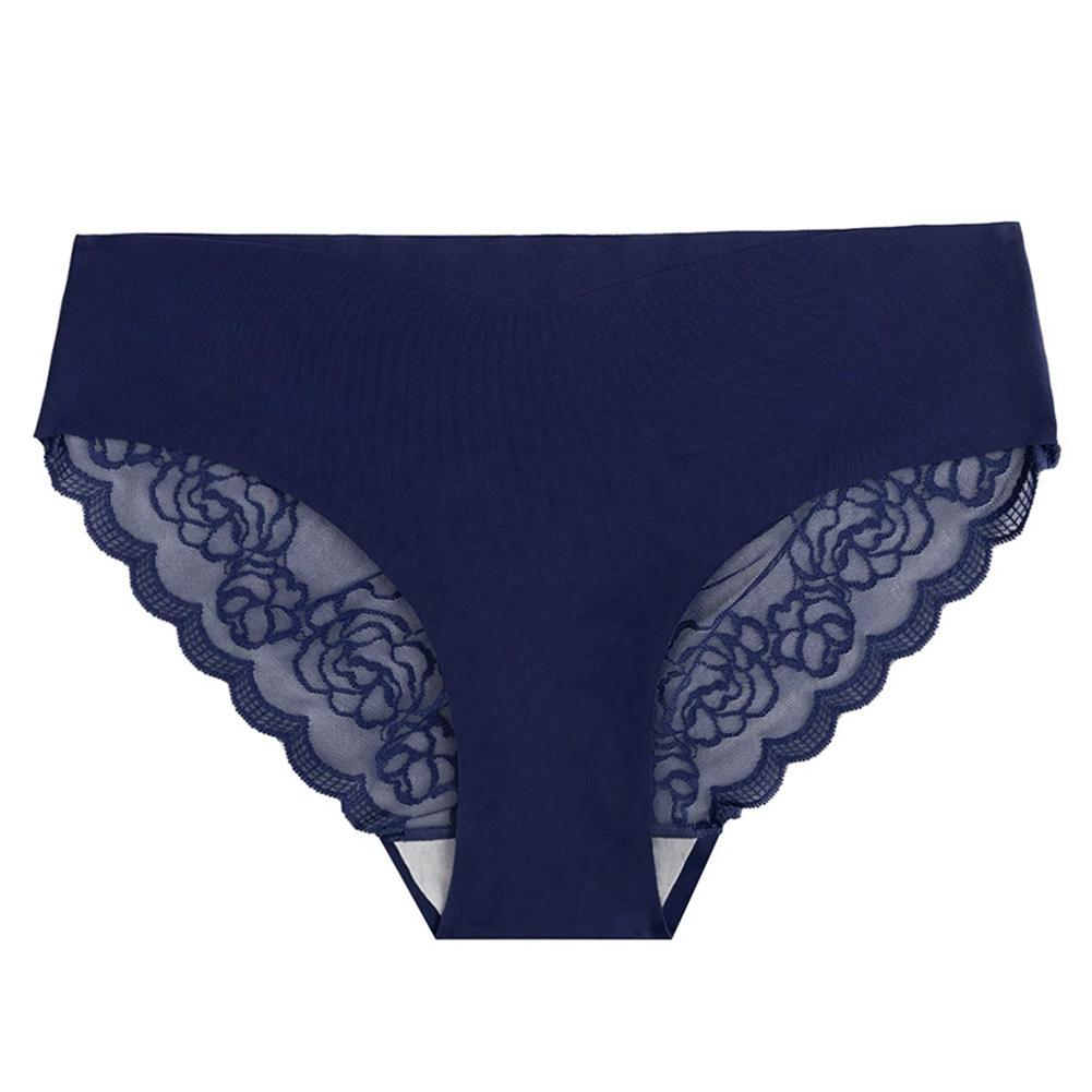 Women's Lace Breathable Low-rise Briefs Comfortable Panties