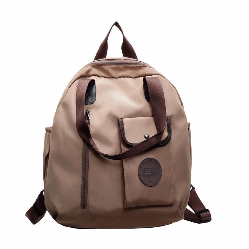 Schoolbag Large Capacity Tote Mommy Bag 1011 New Multifunctional Lightweight Waterproof Shoulder Bag Women's Commuter Backpack