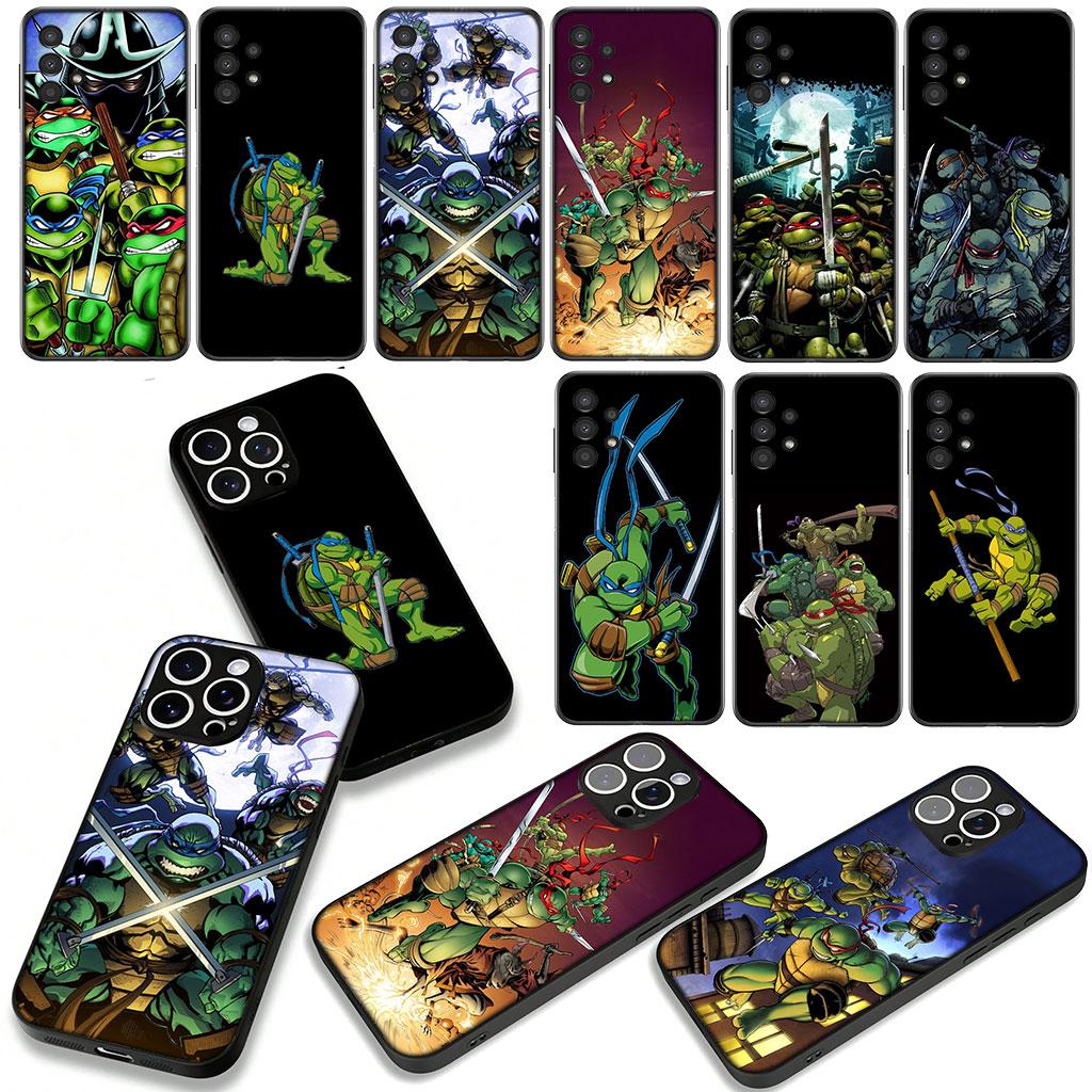 Ninja Comics Turtles Anime Phone Cover for Apple iPhone 17 16 11 Pro XS Max XR 6 7 8 Plus 16E SE 2020 Air 5 SE2 Case