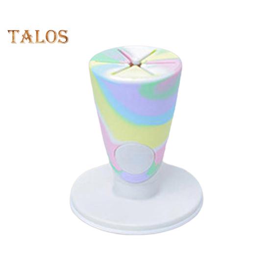 

Держатель для флакона с лаком для ногтей, ручка и наконечник, подставка с защитой от проливания для покраски ногтей, инструменты для дизайна ногтей, аксессуары для маникюра и педикюра разноцветный