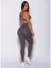 Spring/Summer Shockproof Sports Top & High-Waist Yoga Leggings Set