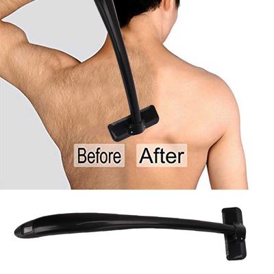 Manual Back Hair Shaver Depilator Single Cutter Head Hair Removal Trimmer Tool