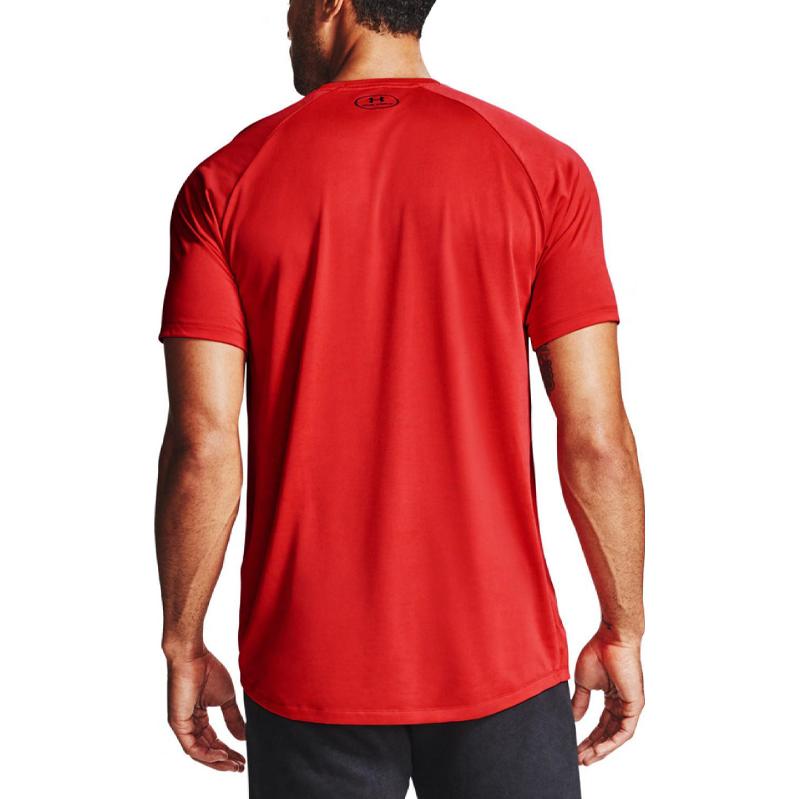 Under Armour Logo Print Training T-Shirt Men T-Shirts Red 1357234-608