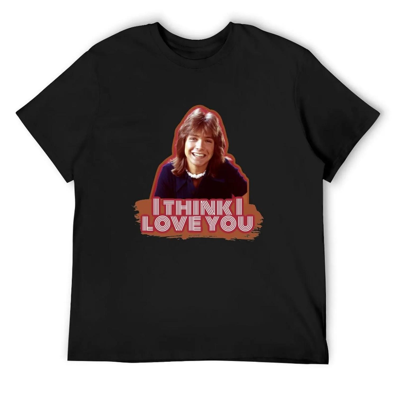 I Think I Love You T-Shirt sweat blacks topping heavy weight t shirts for men S