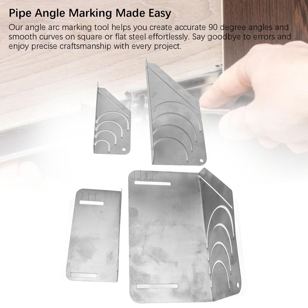 Angle Arc Marking Tool Multi Purpose Metal Marking Tool for Metalworking Engineering Construction