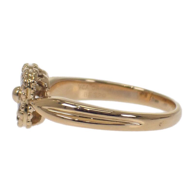 VAN CLEEF & ARPELS #12(JP Size) Ring K18 Yellow Gold/diamond Women
