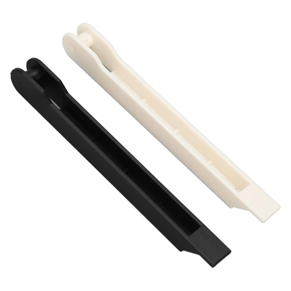 2Pcs Versatile White + Black Glass Craft Tool ABS Durable Stained Glass Accessory Practical DIY Craft Tool Handmade Craft